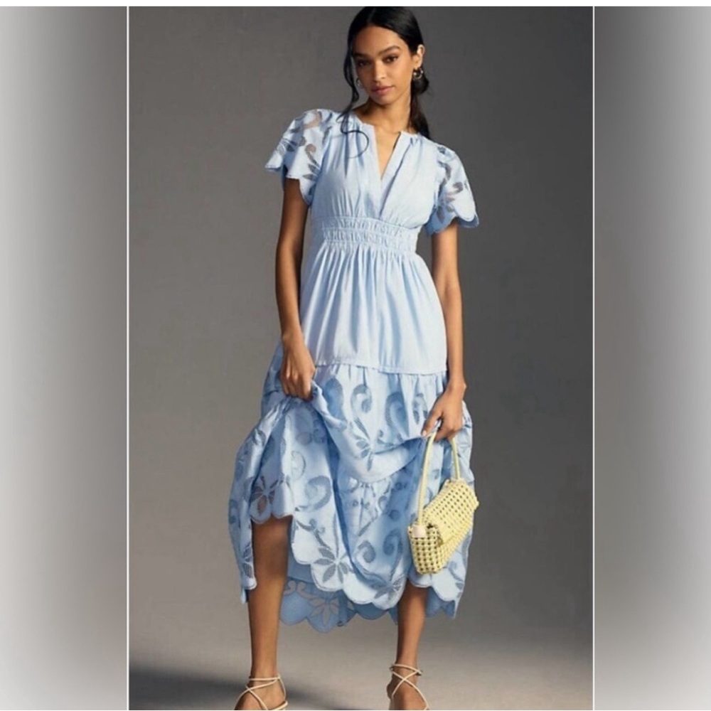 NWT Anthropologie Somerset Maxi Dress
